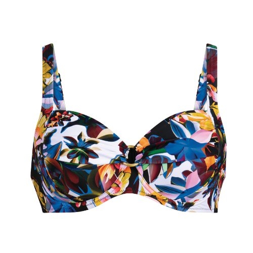 Anita Bademode Elna schwarz/print gemoldefer bikini bh