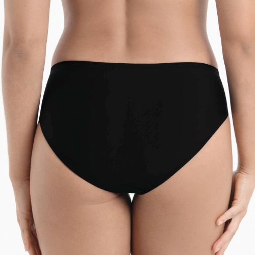 Anita Bademode Chiara schwarz/print bikini slip