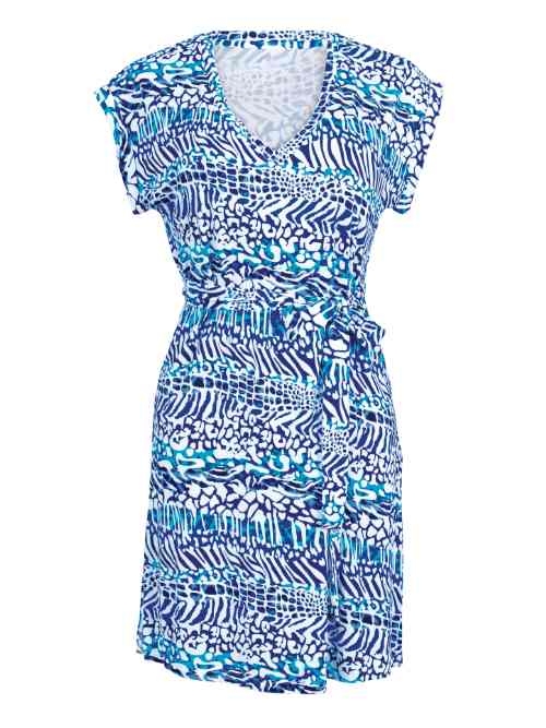 Anita Bademode Mari navy-blau strandkleid