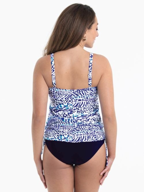 Anita Bademode Yara navy-blau tankini top