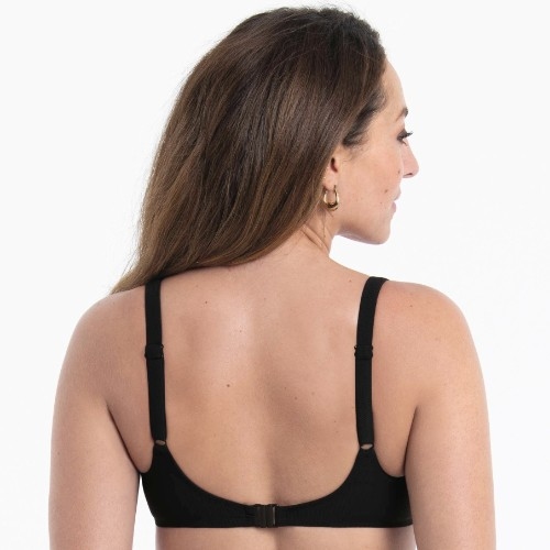 Anita Bademode Marisol schwarz/weiß unwattierter bikini bh