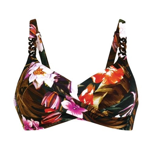 Anita Bademode Marnie schwarz/braun gemoldefer bikini bh