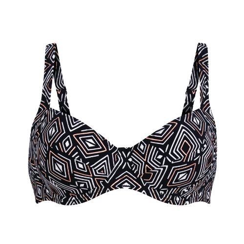 Anita Bademode Sibel schwarz/gold gemoldefer bikini bh