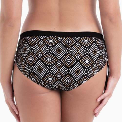 Anita Bademode Ebru schwarz/gold bikini slip