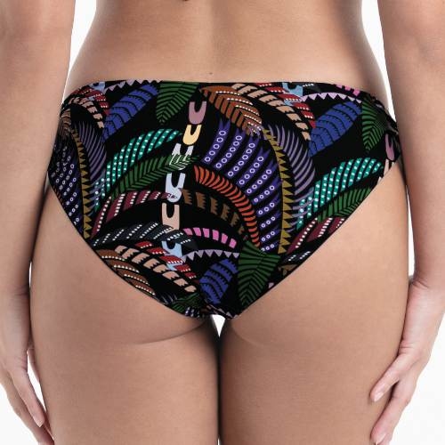 Rosa Faia Bademode Kara schwarz bikini slip