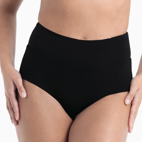 Rosa Faia Bademode Marcella schwarz bikini slip