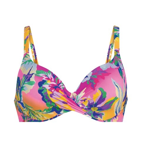 Rosa Faia Bademode Allegra pink unwattierter bikini bh