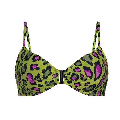 Rosa Faia Bademode Ruby grün gemoldefer bikini bh