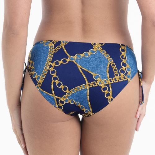 Rosa Faia Bademode Lorie jeans blau bikini slip