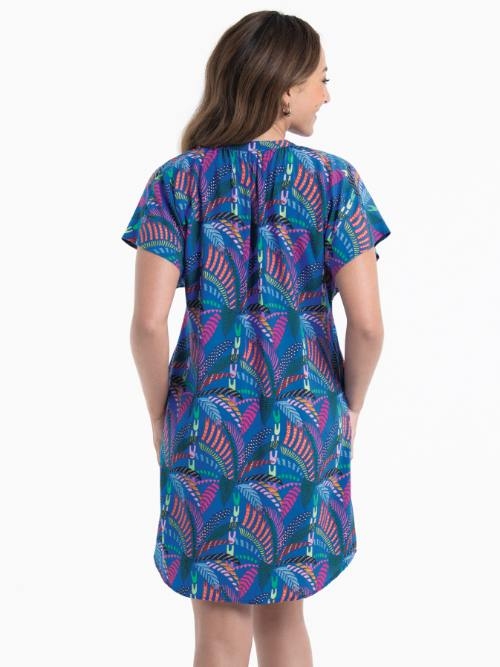 Rosa Faia Bademode Sola blau strandkleid