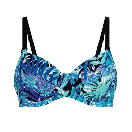 Anita Bademode Smilla aqua unwattierter bikini bh