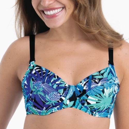 Anita Bademode Smilla aqua unwattierter bikini bh