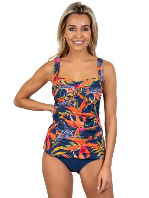 Bomain Bali navy-blau tankini set
