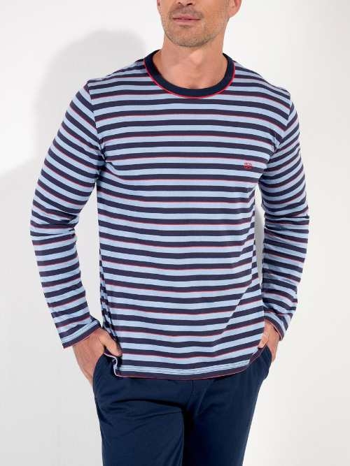 HOM Atlantic blau pyjama