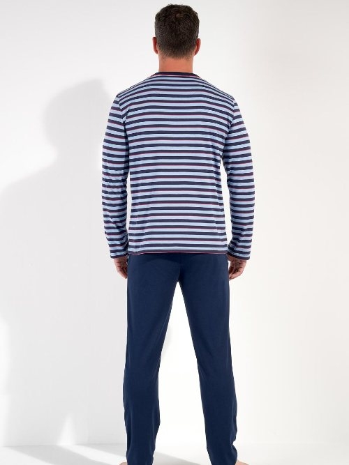 HOM Atlantic blau pyjama