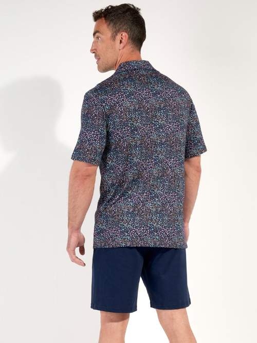 HOM Vineyard navy-blau pyjama