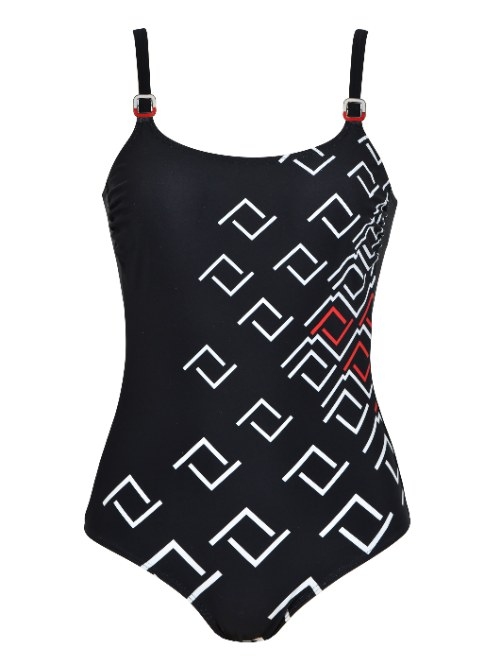 Naturana Badmode Damen schwarz badeanzüge