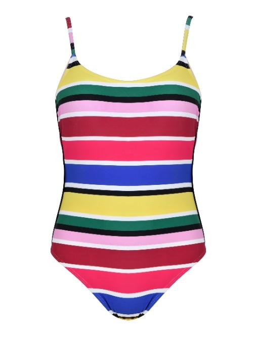 Naturana Badmode Damen pink/grün badeanzüge