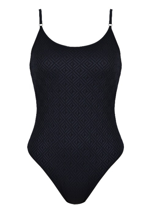 Naturana Badmode Damen schwarz badeanzüge