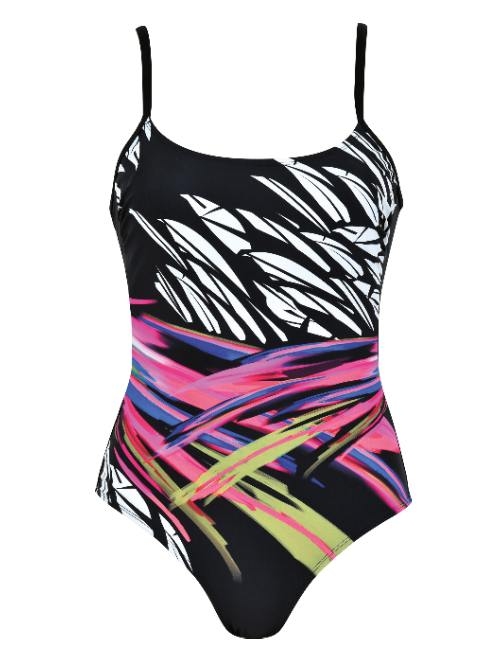 Naturana Badebekleidung Damen schwarz/weiß badeanzüge