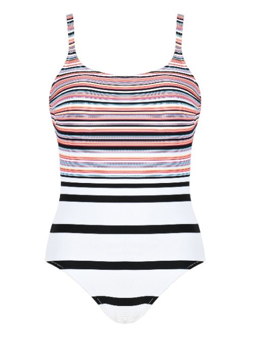 Naturana Badmode Damen weiß/schwarz badeanzüge