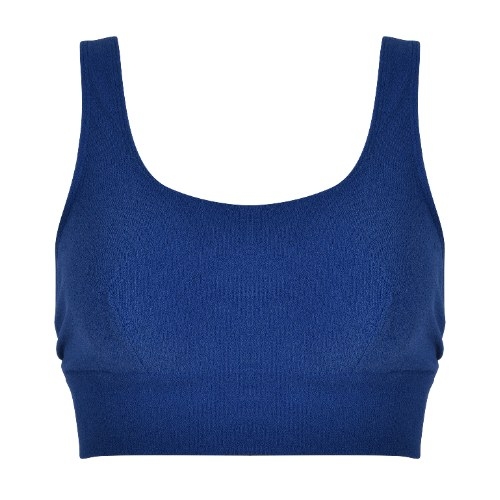 Naturana Badmode Damen navy-blau unwattierter bikini bh