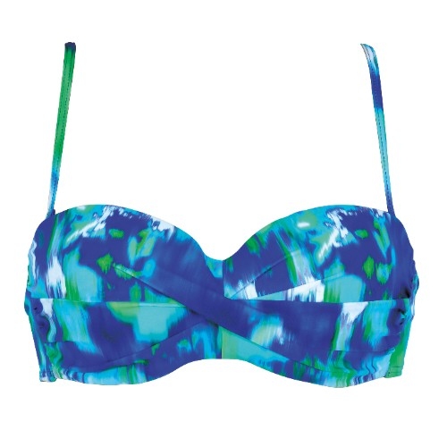 Naturana Badmode Damen rot/pink gemoldefer bikini bh