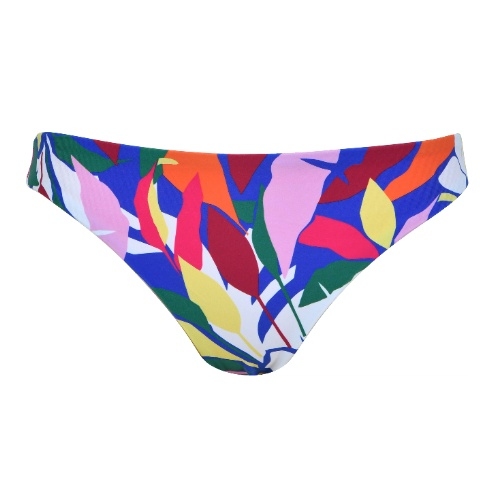 Naturana Badmode Damen pink/grün bikini slip