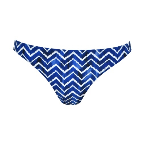 Naturana Badmode Damen blau/weiß bikini slip