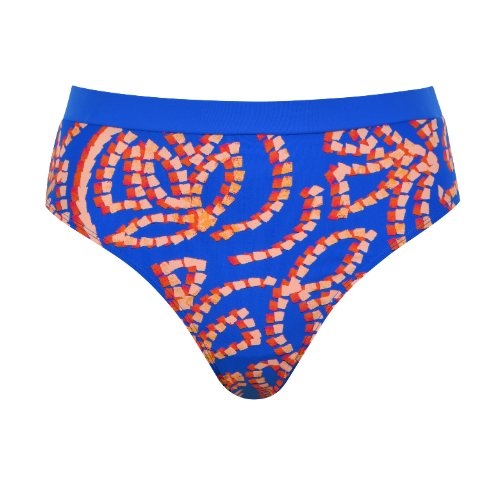 Naturana Badmode Damen blau bikini slip