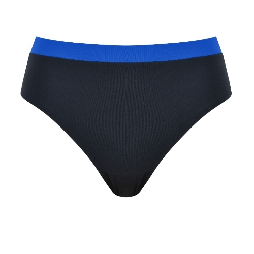 Naturana Badmode Damen schwarz bikini slip