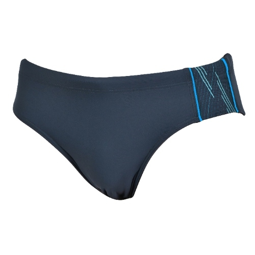 Naturana Badmode Herren grau/blau badeslip