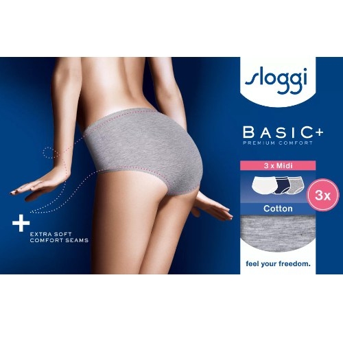 Sloggi Basic+ mehrfarbig slip