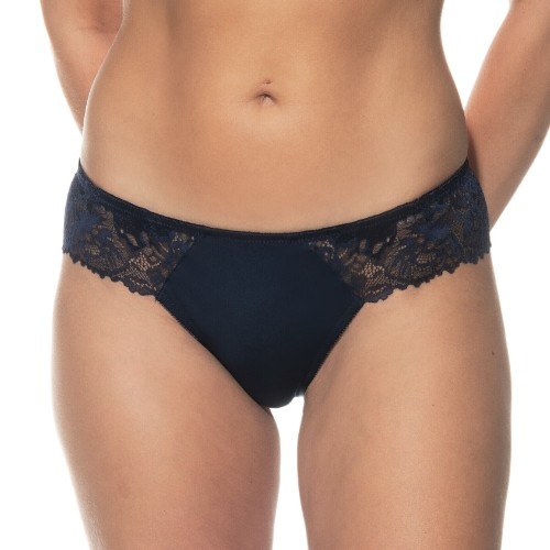 Mey Lingerie Luxurious navy-blau string