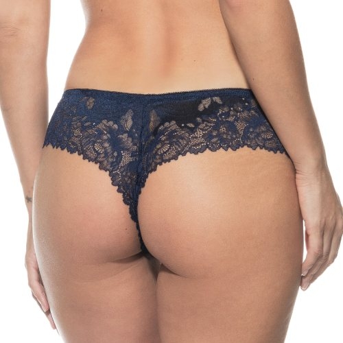 Mey Lingerie Luxurious navy-blau string