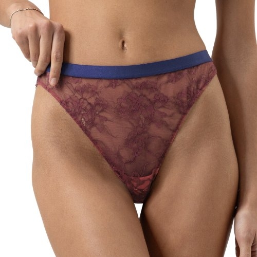 Mey Lingerie Poetry Style blau/rot string