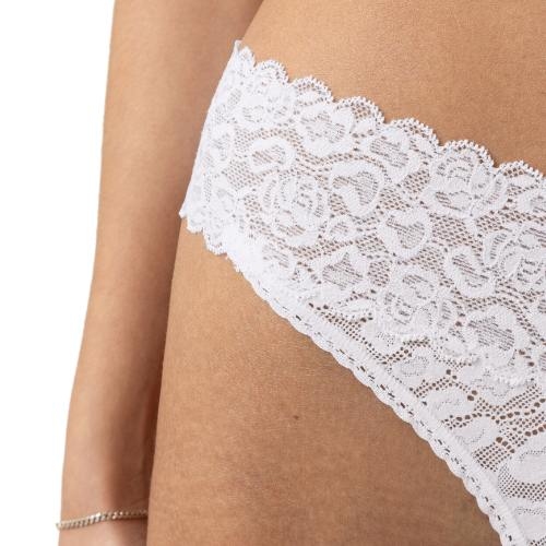 Mey Lingerie Savage Lace weiß string