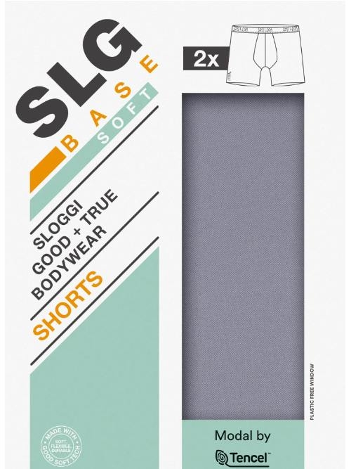 Sloggi Men SLG Base Soft grau modal boxershort
