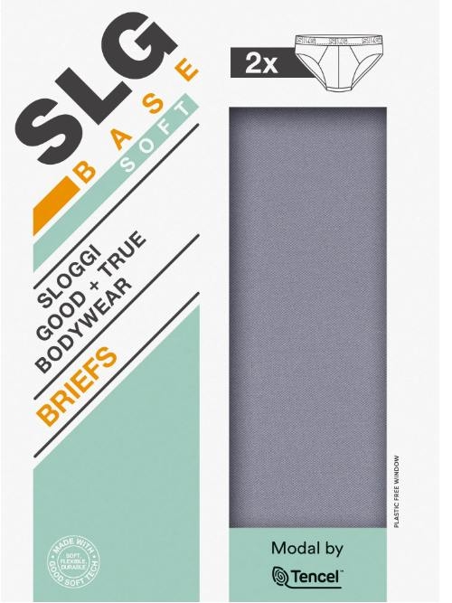 Sloggi Men SLG Base Soft grau männer slip