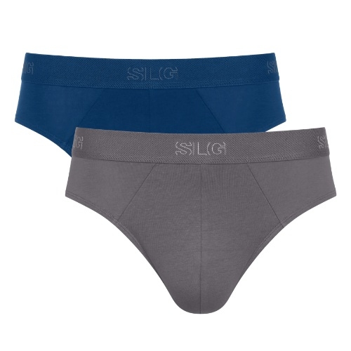 Sloggi Men SLG Base grau/blau männer slip