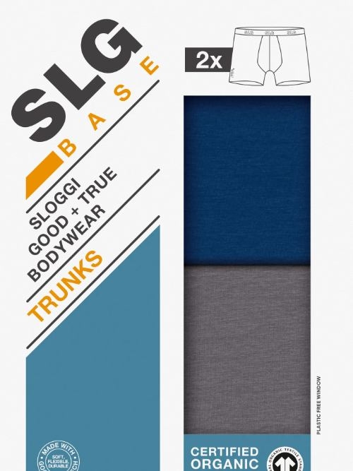 Sloggi Men SLG Base grau/blau trunk