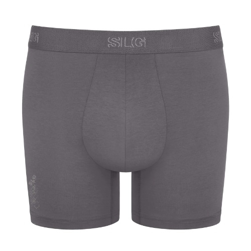 Sloggi Men SLG Base grau/blau baumwoll-boxershort