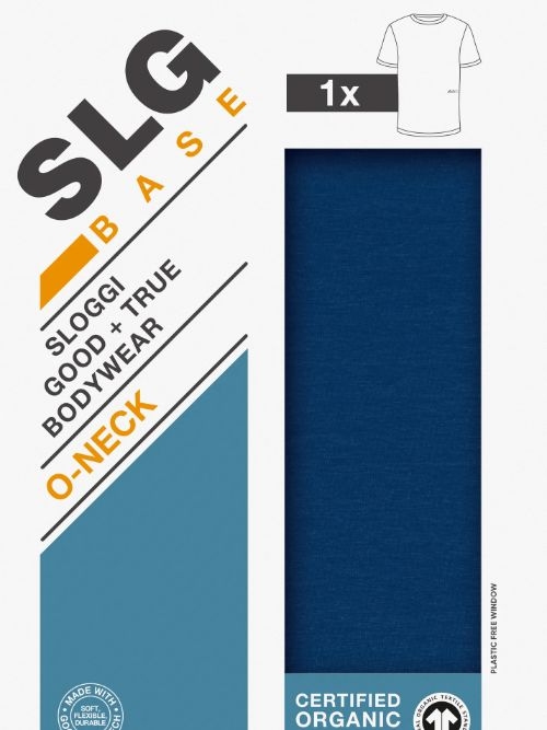 Sloggi Men SLG Base blau shirt