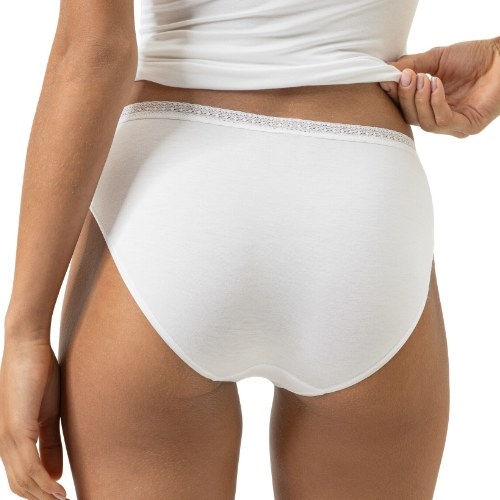 Mey Lingerie Modal Lace weiß slip