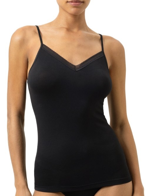 Mey Lingerie Modal Lace schwarz spaghetti top