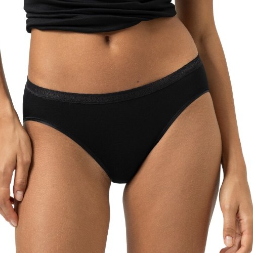 Mey Lingerie Modal Lace schwarz slip
