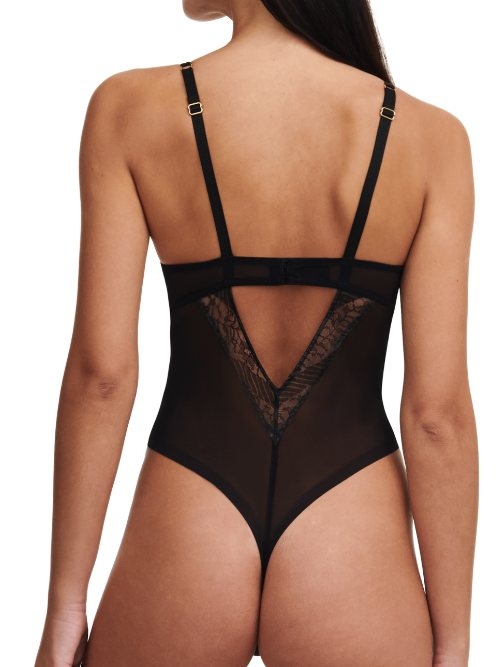 Chantelle Slash schwarz korselett