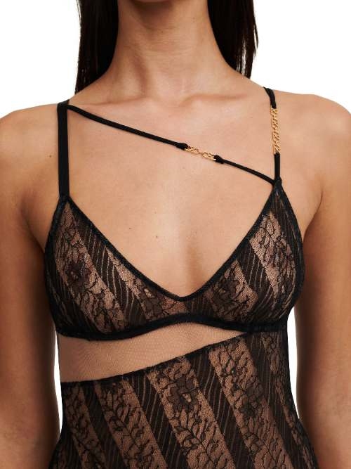 Chantelle Slash schwarz korselett