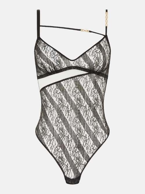 Chantelle Slash schwarz korselett