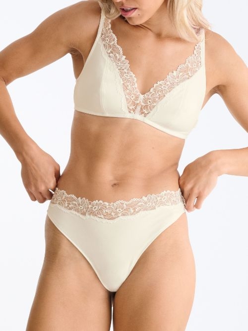 Lisca Selena cremefarbig brasilianischer slip